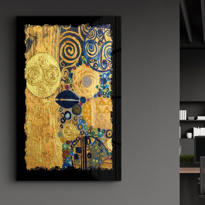 Wallity Pintura Decorativa de Vidrio Templado Multicolor 46 x 72 cm Wallity Pintura Decorativa de Vidrio Templado Multicolor 46 x 72 cm